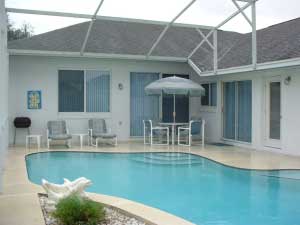 View of the pool