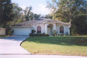 Front View of Villa.