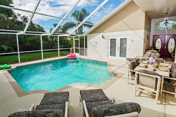 View of the pool