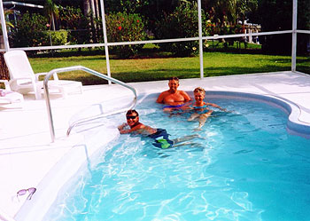 View of the pool