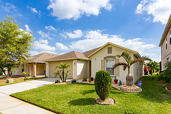 Early Morning View of Villa