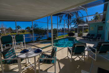 Pool overlooking Lake