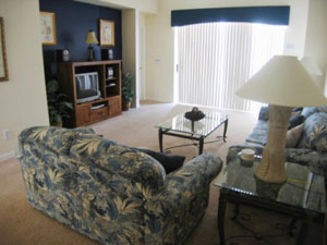 Spacious family room