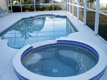 View from the Pool and Spa area