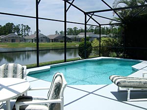 Pool with Lake View