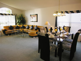 Lounge and dining room