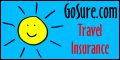 Gosure for competitive travel insurance.