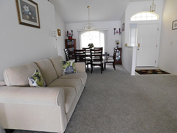 lounge looking towards the dining area