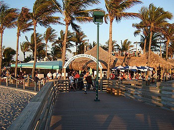 Sharky's in Venice Great place to dine & dance under the stars!!