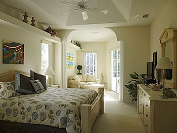 Extra large Master Bedroom with retreat area