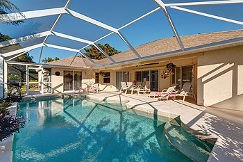 Solar & electric heated pool