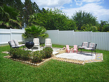 BBQ patio for alfresco dining