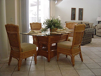 Breakfast Area Overlooks Pool