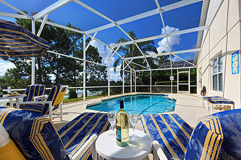 Pool with Lake View