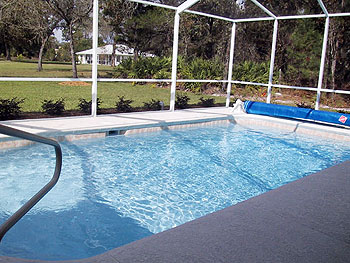 Pool View overlooking the Course