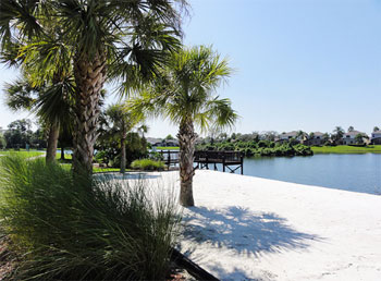 Lake Berkley Beach with Fishing Dock