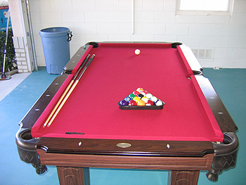 Games Room Pool Table