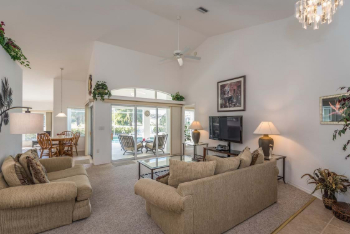 Comfy sofas for all the family to watch TV - full channel package included for movie/sports fans!